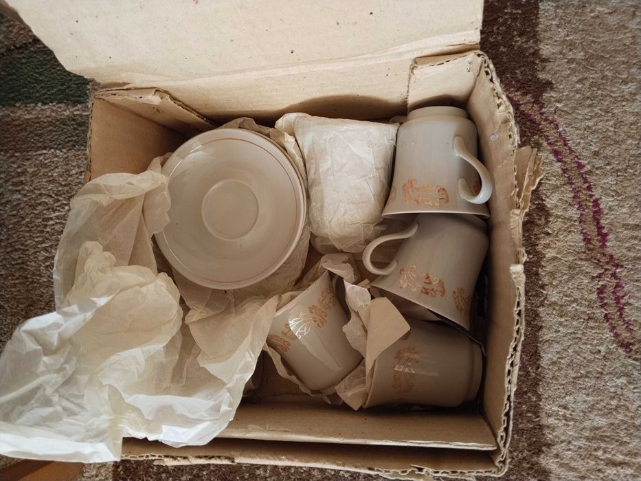 Кофейный набор,СССР, новый, в упаковке