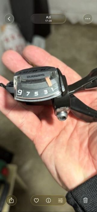 Set Shimano Alivio+Pinioane+Lant/9viteze