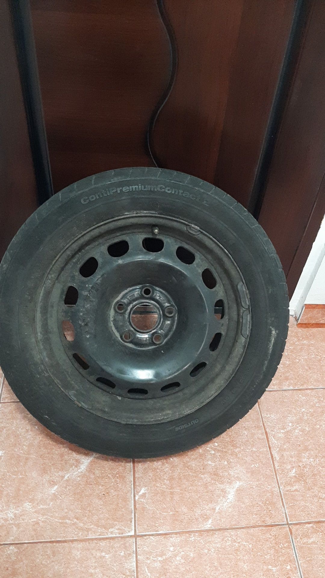 3 buc. Roata janta+ pneu wv 16"