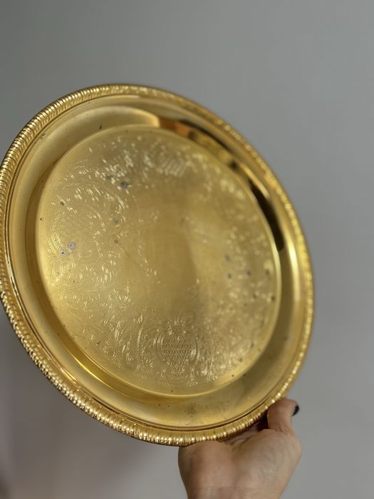 Set auriu oentru cafea/ceai  PRET FIX