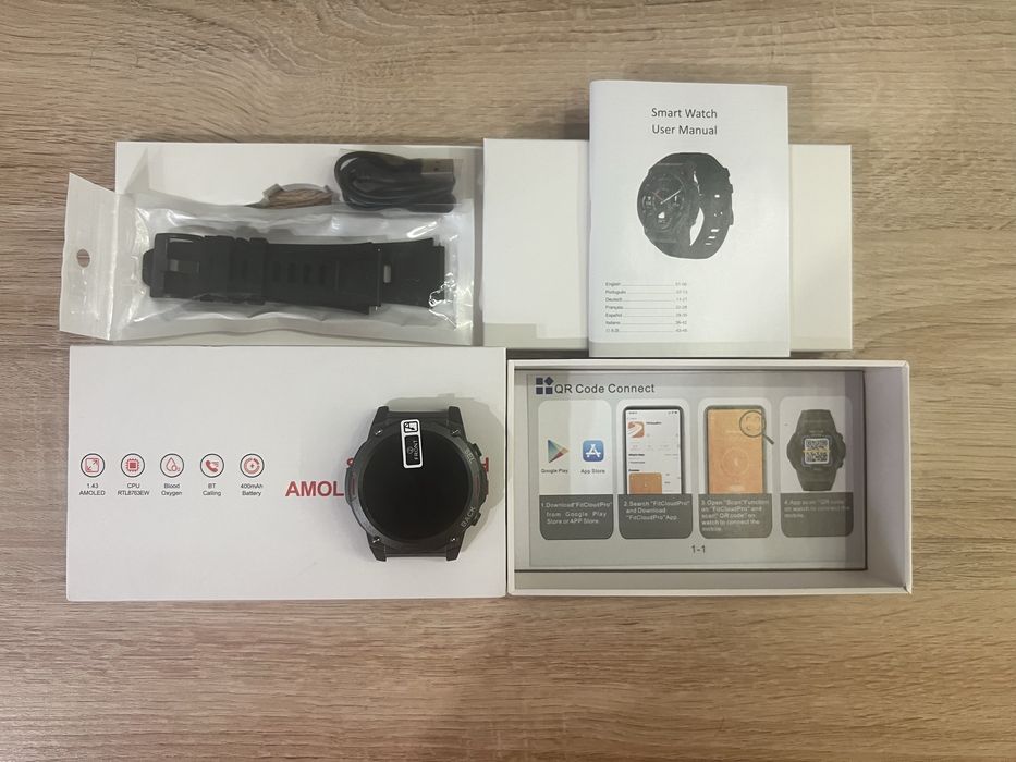 Часы Smart Watch Amoled Always on,новые!