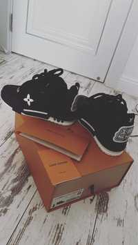 Louis Vuitton LV Skate Sneaker black white