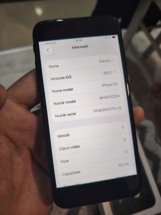 IPhone SE 2022 64GB Display Original 93%