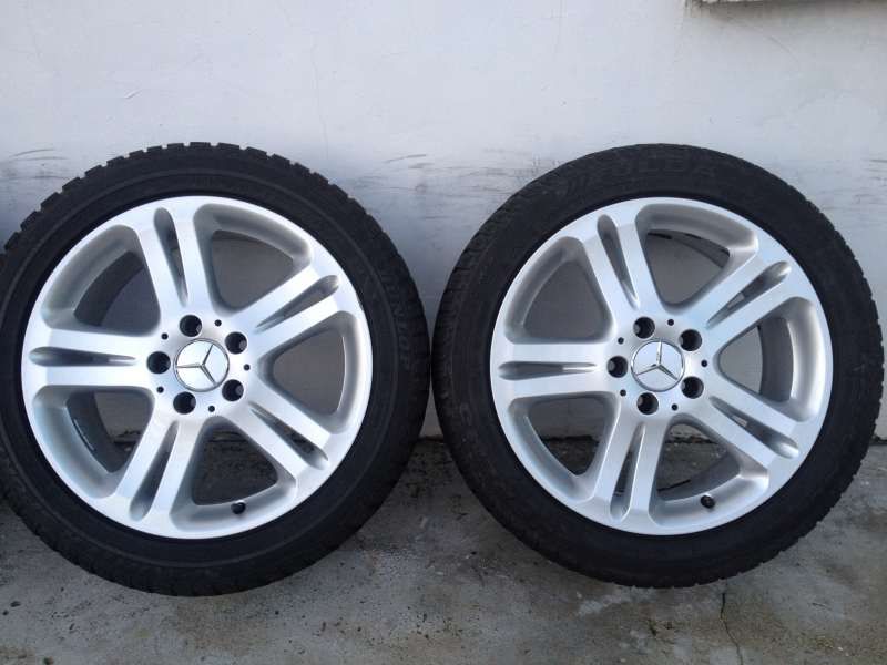 4бр. оригинални алуминиеви джанти за Мерцедес Е класа W211