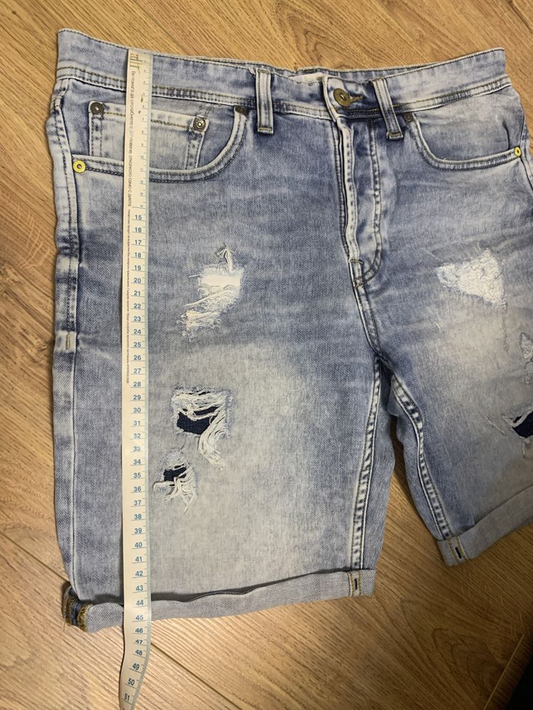 Оригинални мъжки дънкови къси панталони Jack & Jones