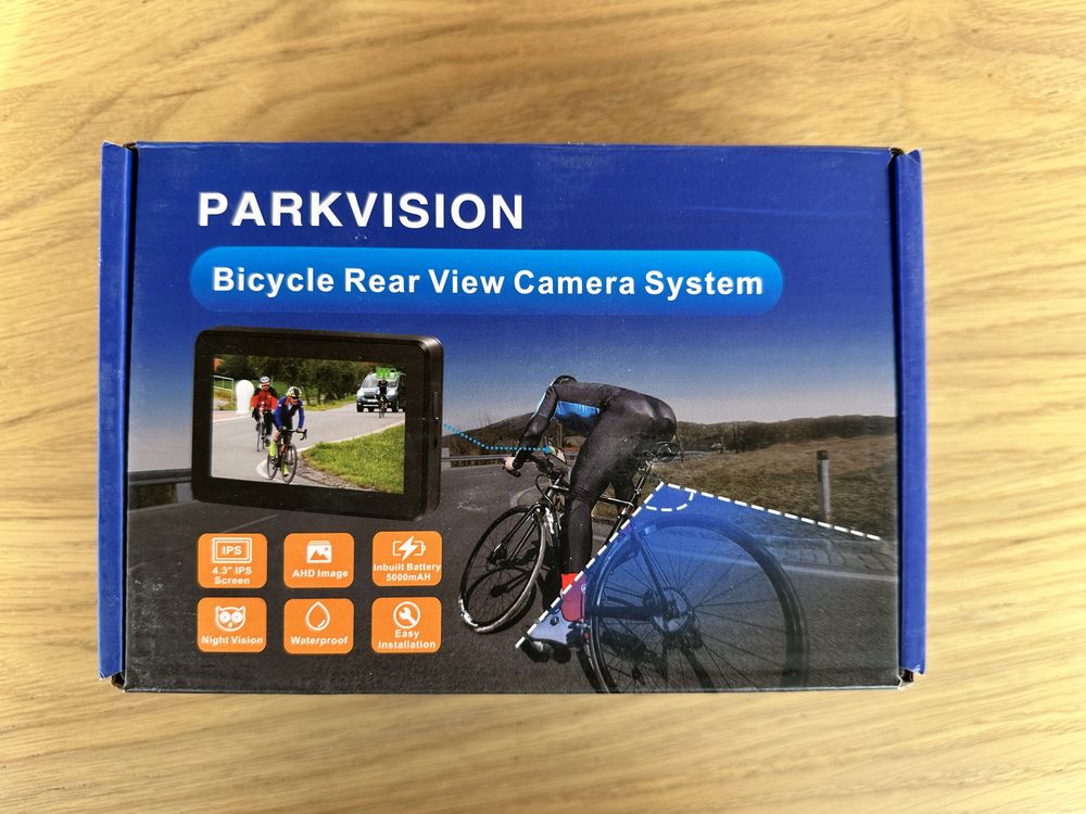 Camera+Display Bicicleta Nou - Parkvision BK430 - Oglinda Retrovizoare
