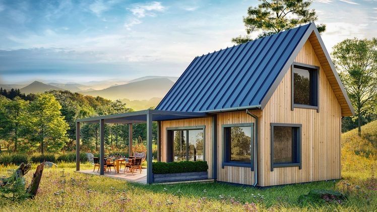 Vand cabane din lemn la gata