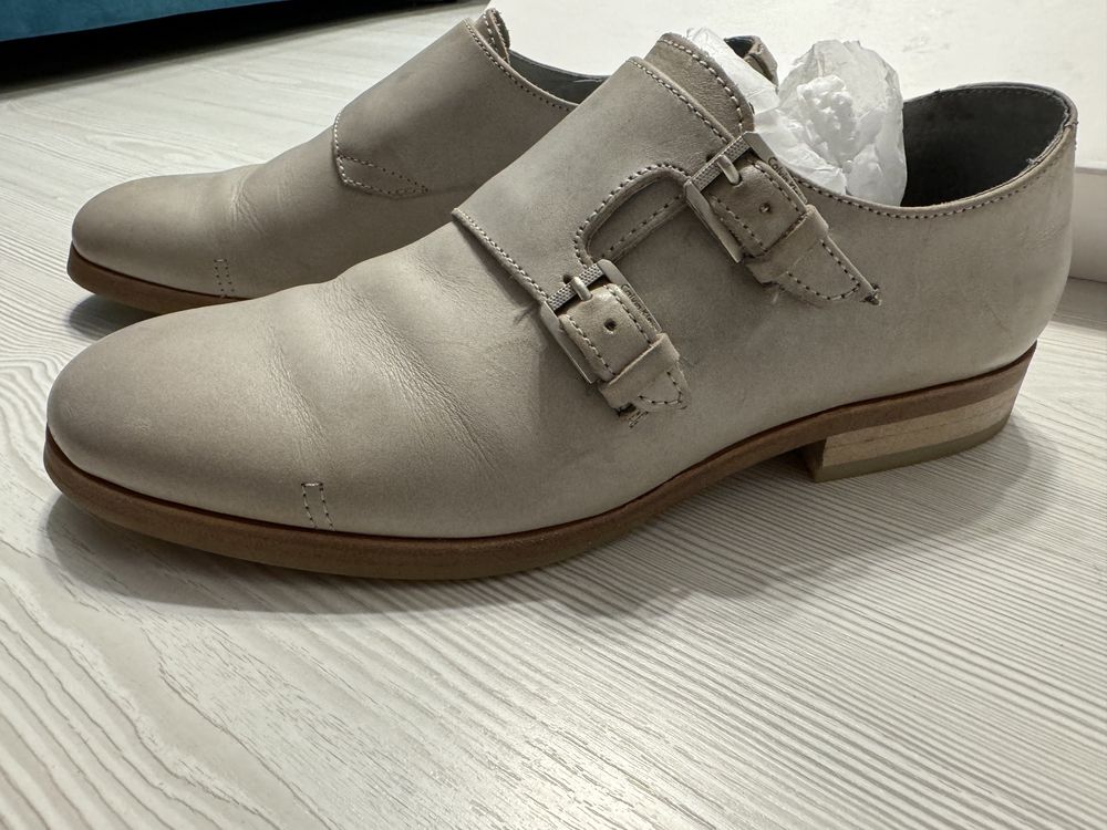 Pantofi Calvin Klein piele gri, nr.40