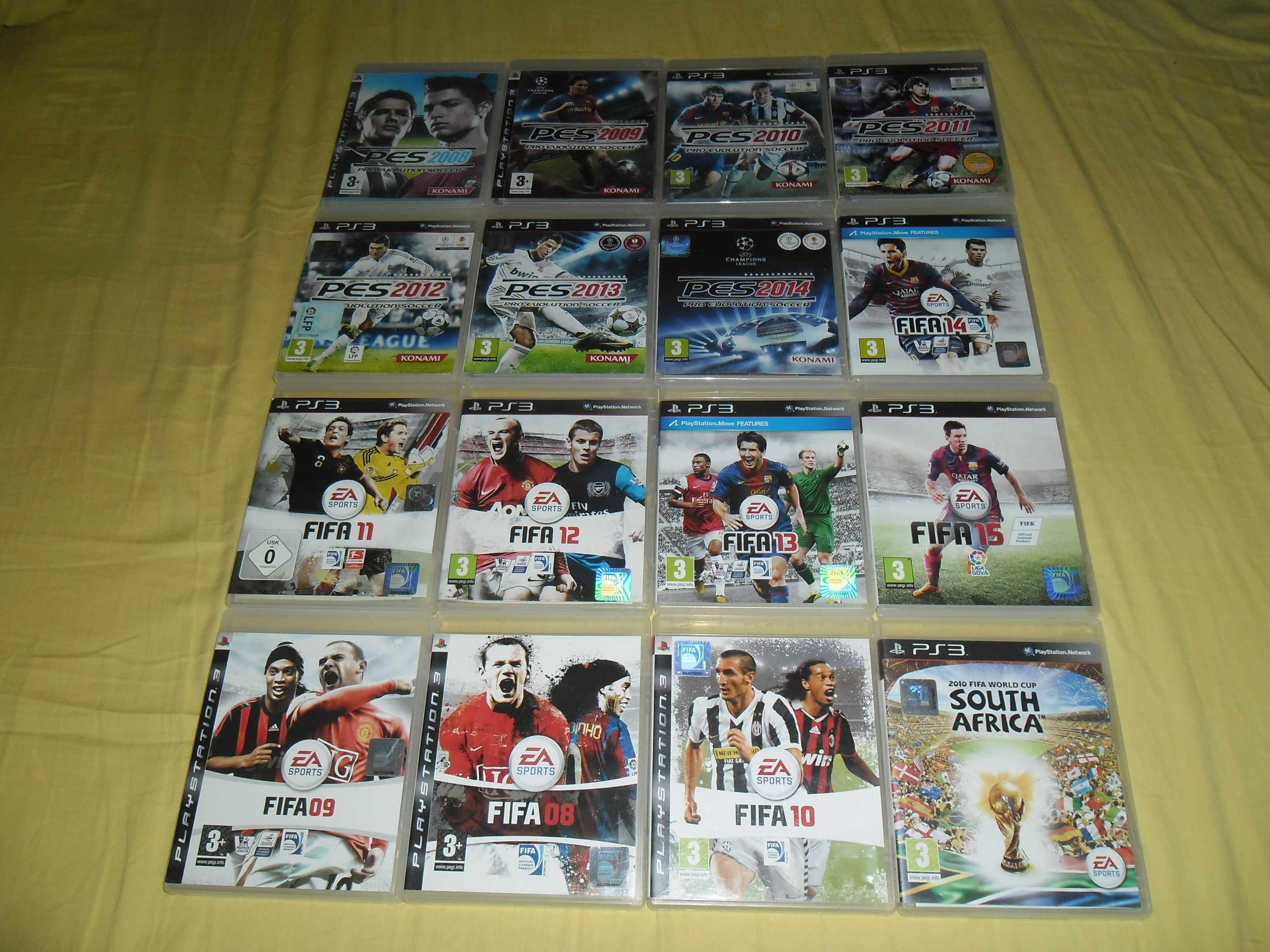 Jocuri PS 3 FiFA si PES Originale diverse