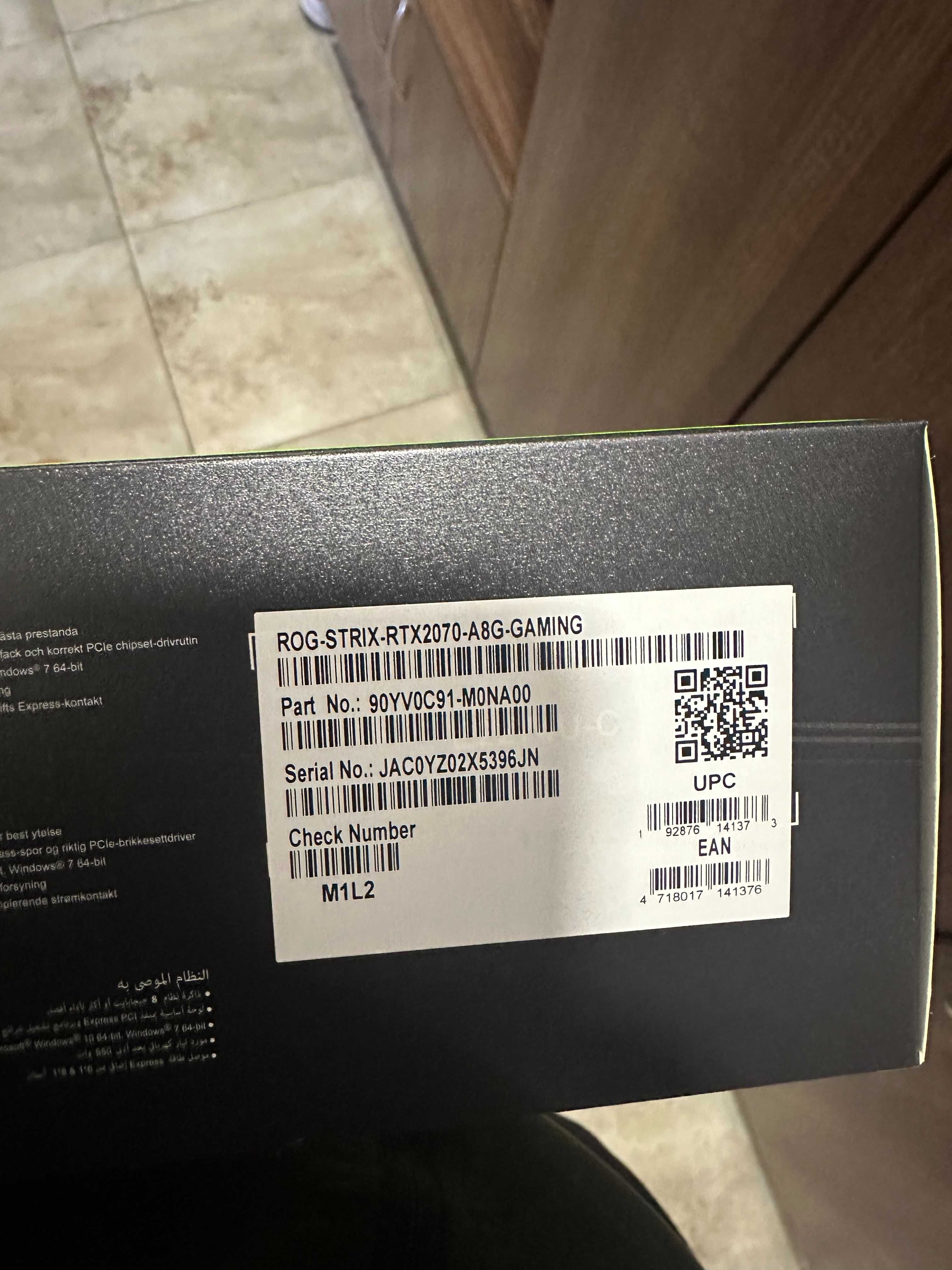ASUS ROG Strix GeForce RTX 2070 A8G