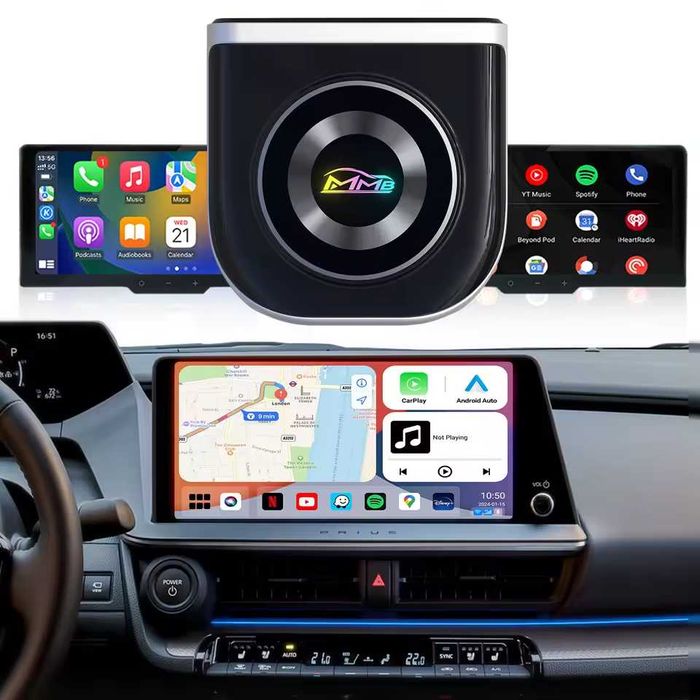 2025 4G LTE MMB Max 5.0 AI Box Android 13. WiFi AndroidAuto, CarPlay