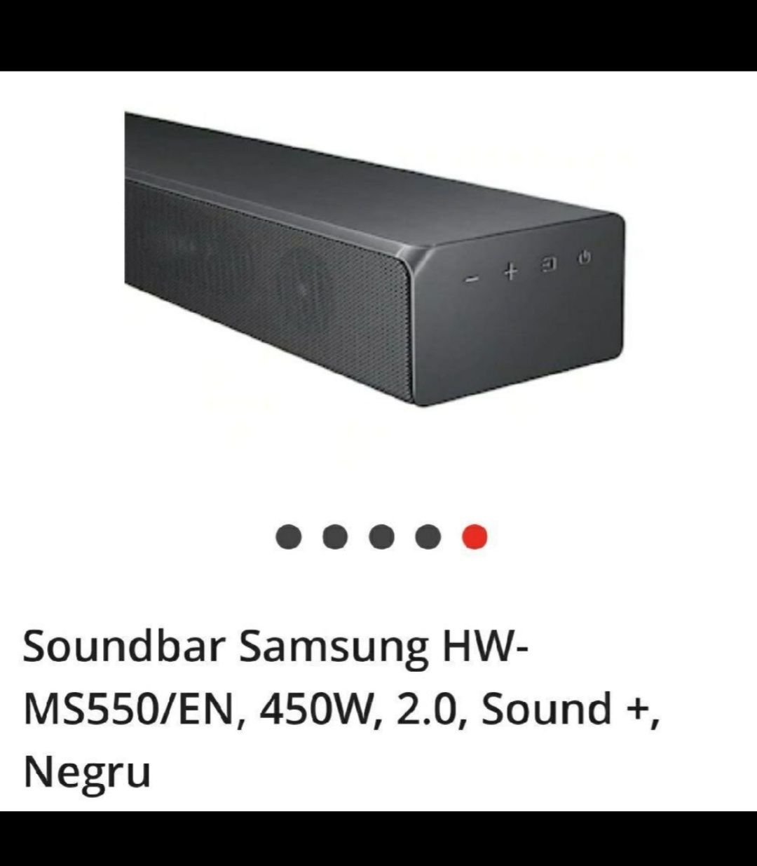Soundbar MS 550 EN