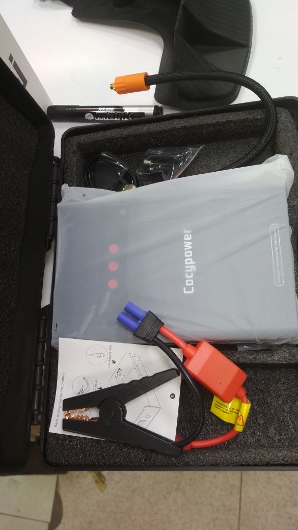 Powerbank, Повербанк, Бустер, Пусковое устройство, Насос