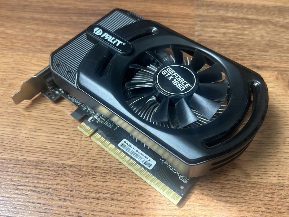 Видео карта Geforce GTX 1650 PALIT - 4Gb DDR5