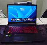 Продаёся ноутбу игравой MSI Thin i7-1070H DDR4 16GB SSD 512GB RTX 6GB
