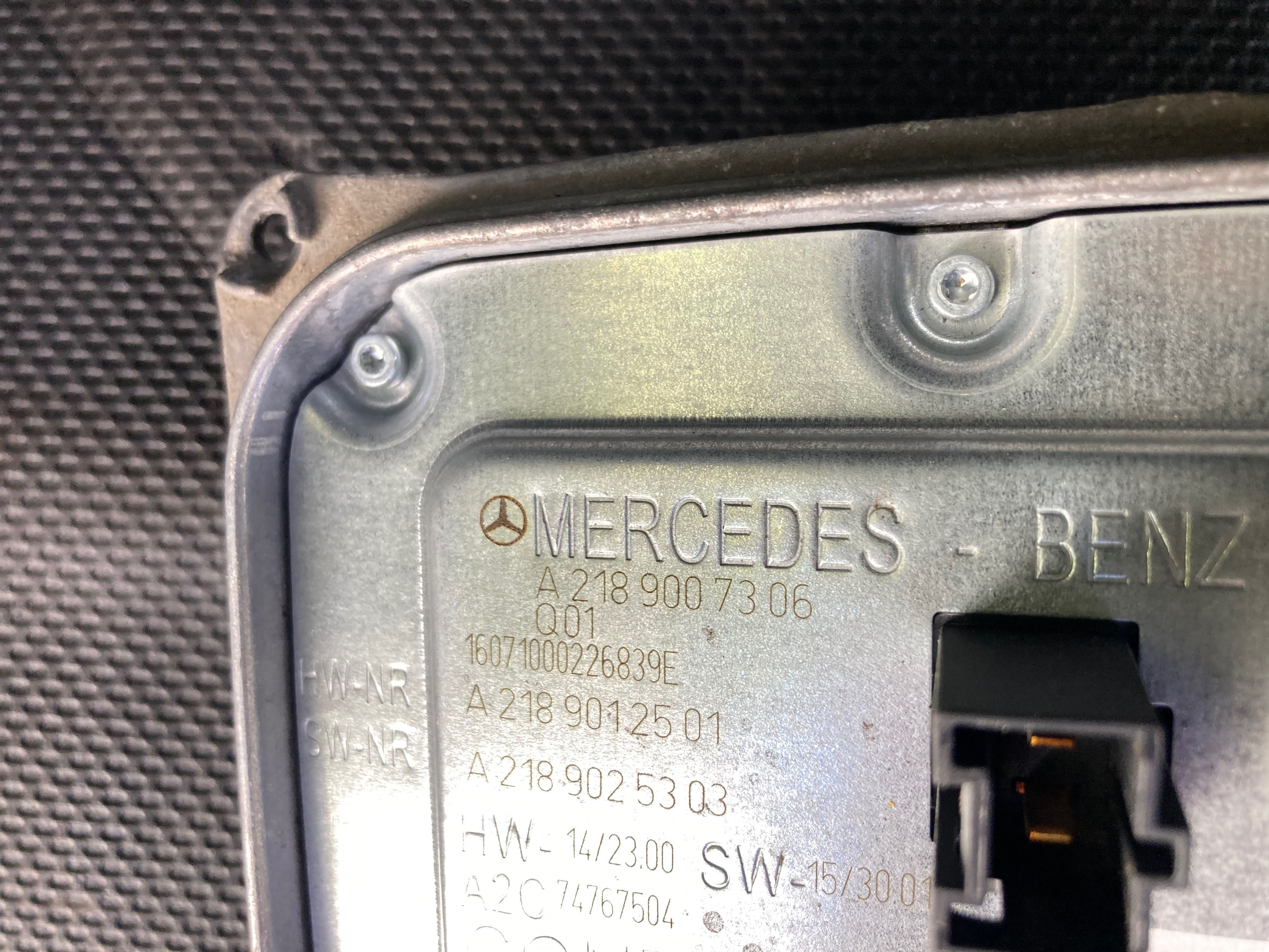 Droser calculator far Mercedes cod A2189007306 
CLS  X218 
 E W212