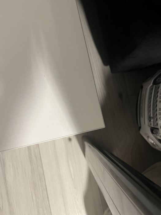 Vand masuta cafea alb cu negru