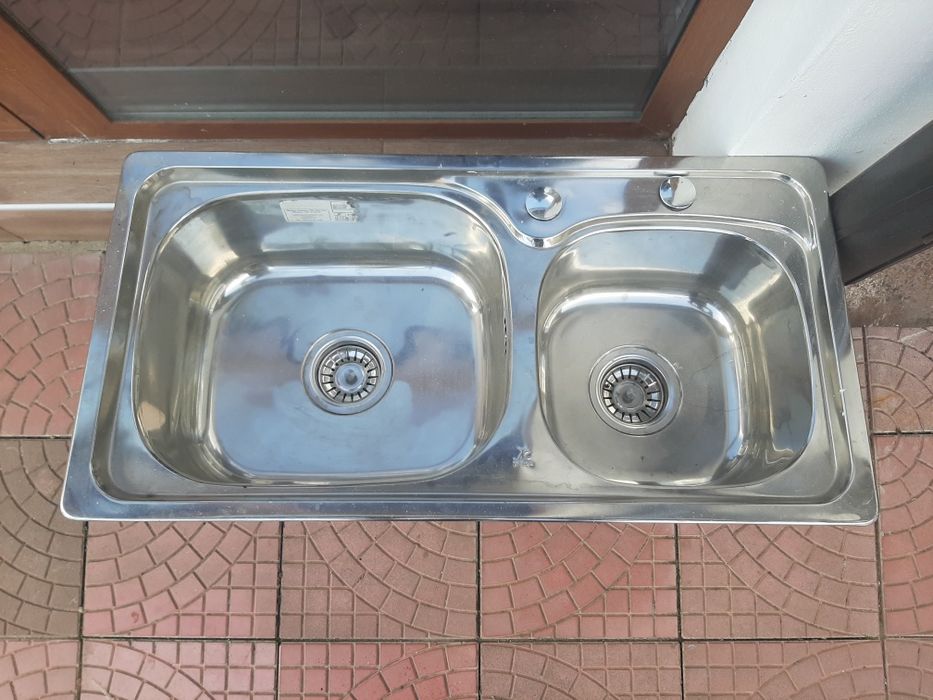 Двойна мивка алпака