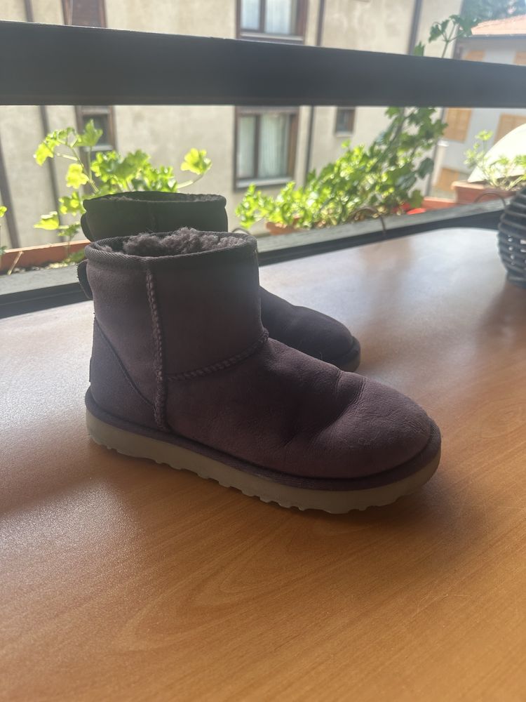 UGG Classic mini - тъмно лилави 36 номер