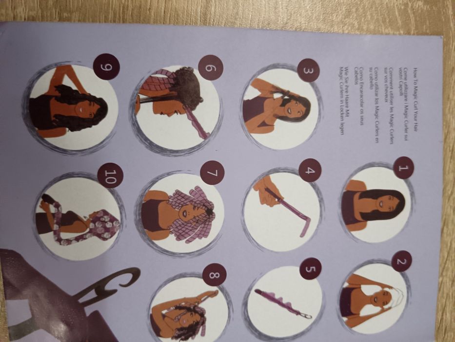 Bigudiuri 30cm ondulare