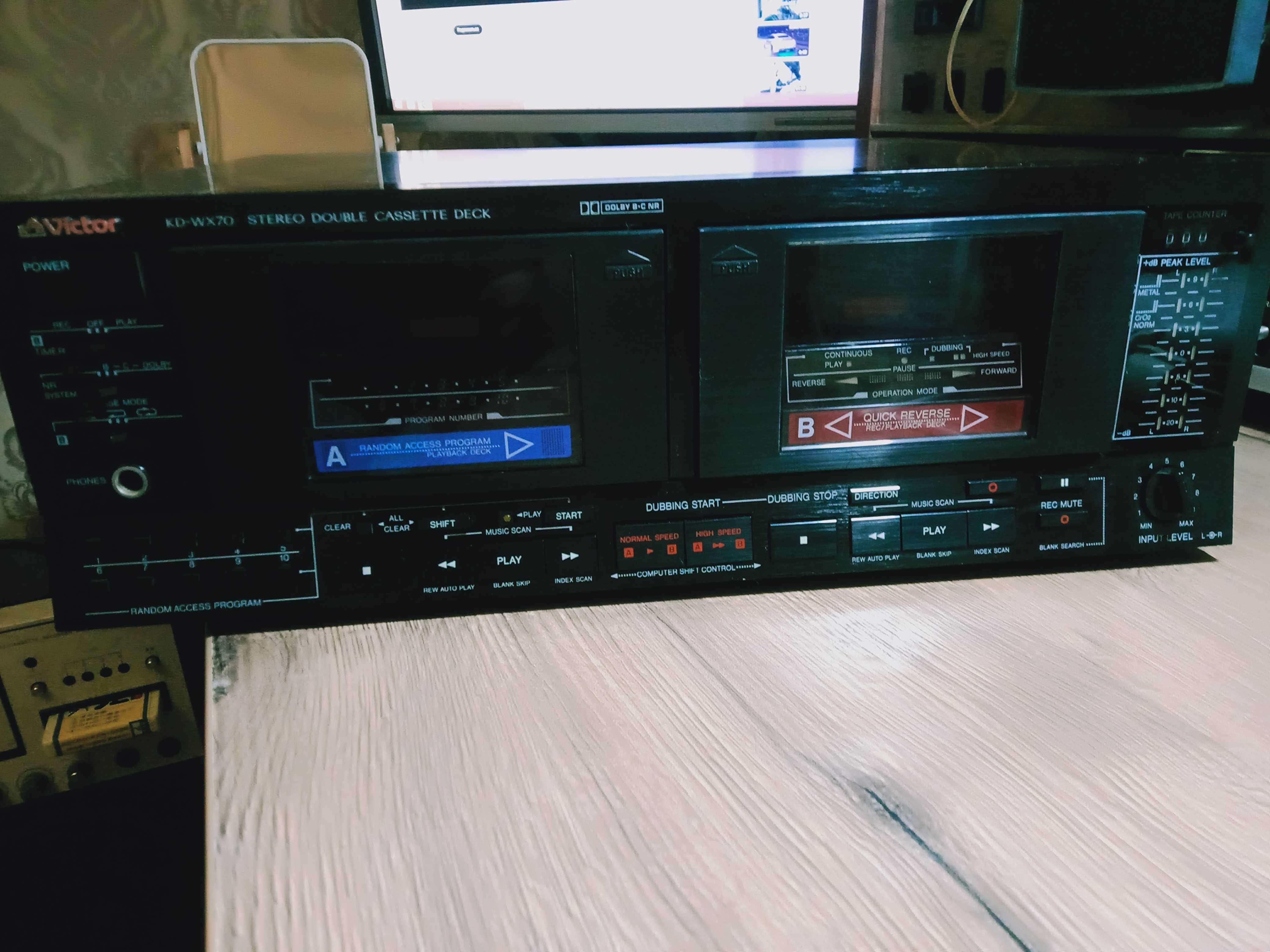 Кассетная дека VICTOR KD WX70  Marantz PMD510