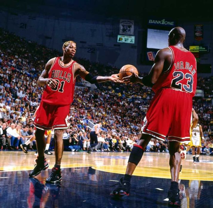 NBA Dennis Keith Rodman - The Worm - JSA approved