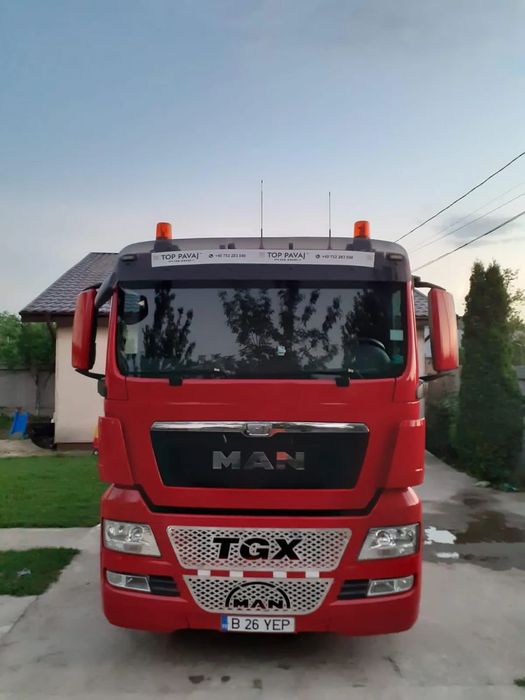 MAN TGX De vanzare MAN TGX cu macara 27m
