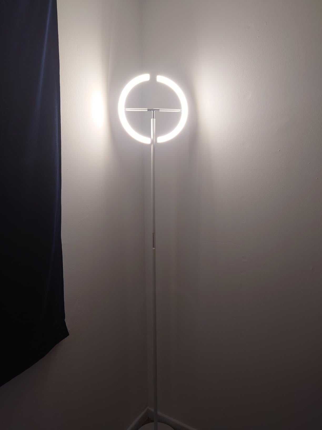 SIBRILLE Подова лампа лампион с димиране, LED с дистанционно, 20W
