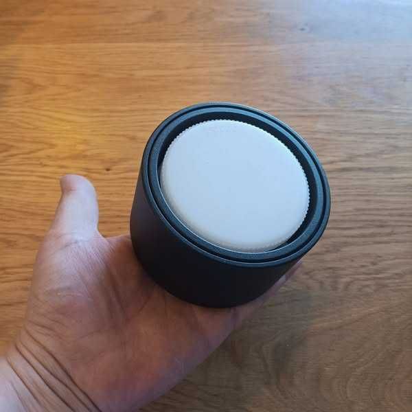 НОВ! LED спот за таван, черен, с включена GX53 крушка 6W