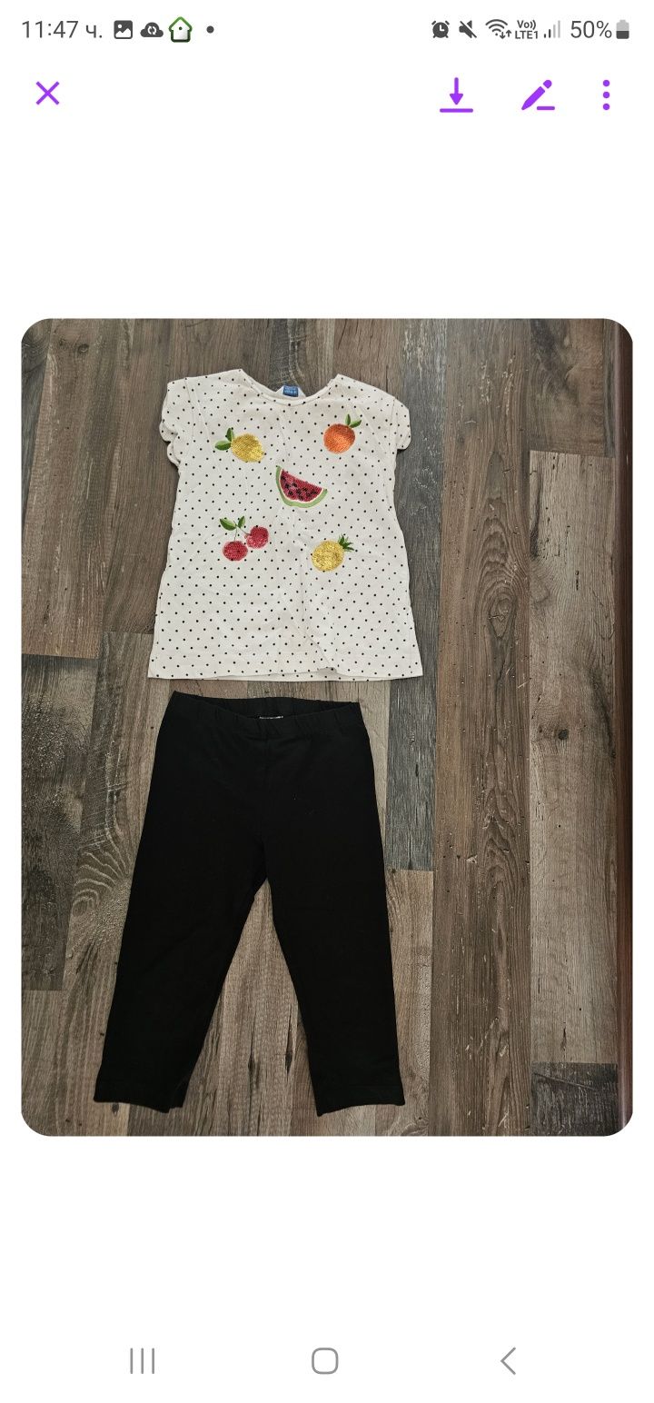 Детски дрехи за момиче 122/128 см mayoral, zara,lagerfeld