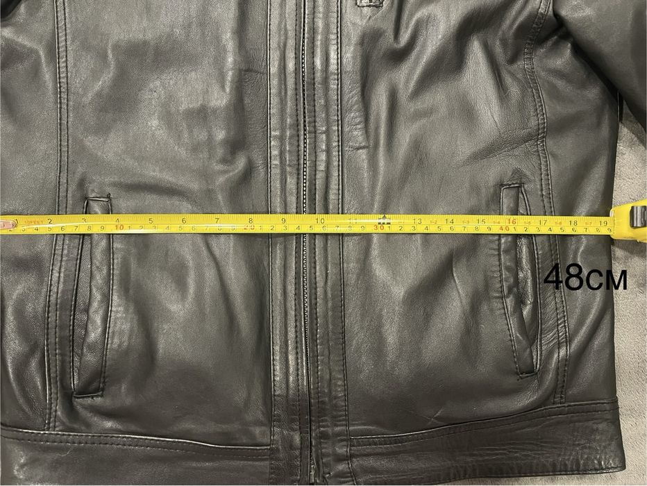 Мъжко яке от естествена кожа