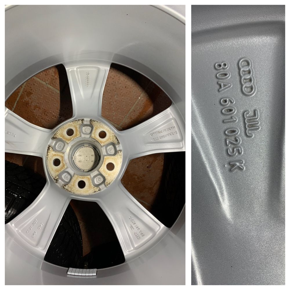 Jante NOI 19 ORIGINALE Audi Q5 FY Iarna 235/55/19 Michelin Noi