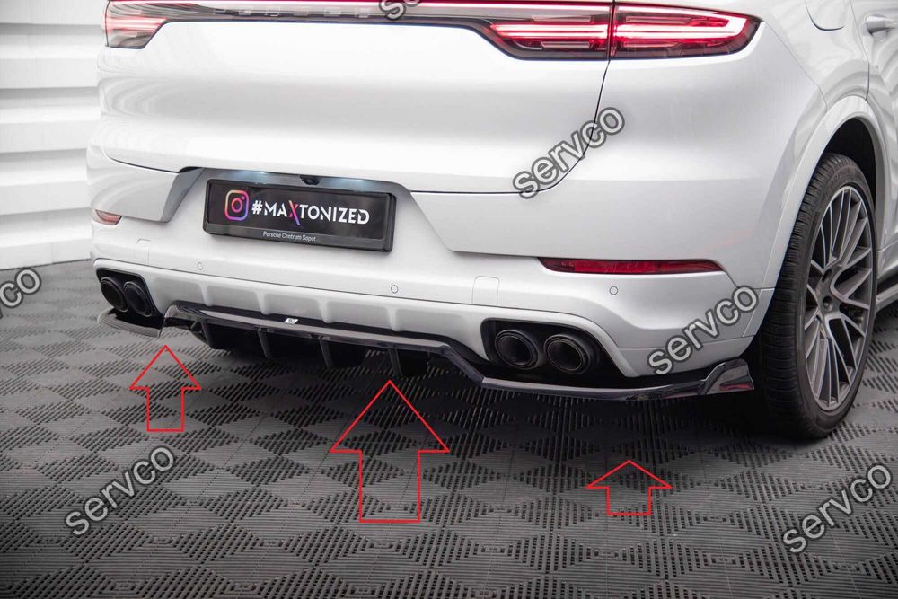 Pachet Bodykit Porsche Cayenne Coupe Mk3 2018-2023 v2 - Maxton Design