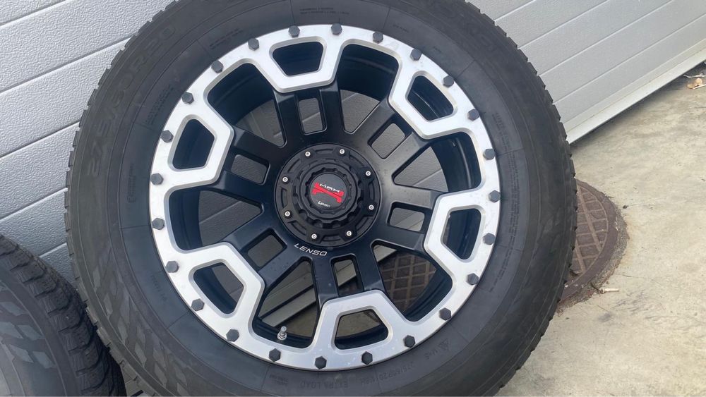 20” джанти Lenso HD-X 6×139.7 + нови зимни гуми Nokian 275/60R20
