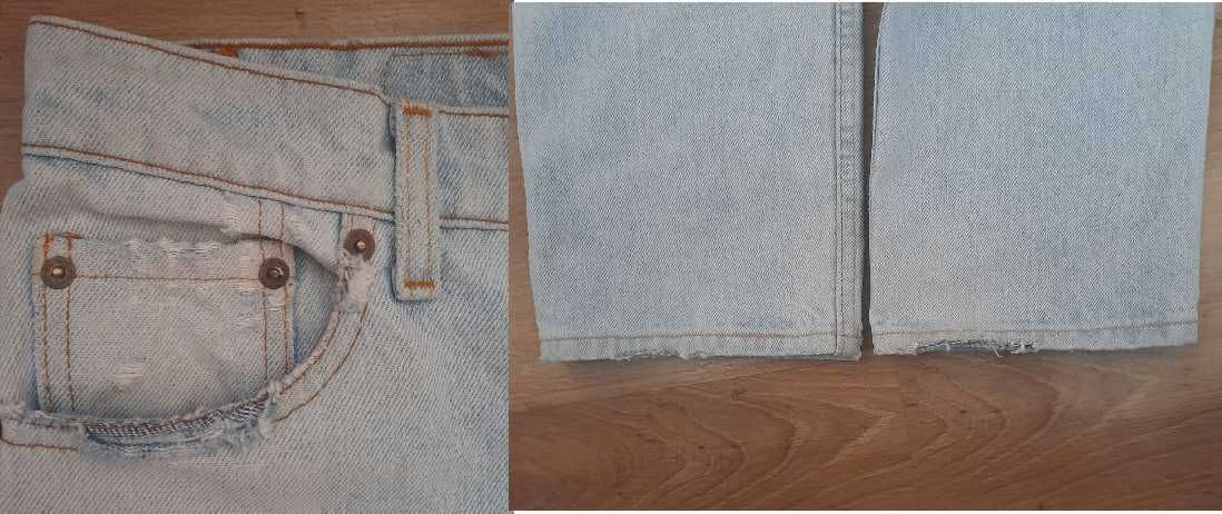 Levis 505 Straight Leg Jeans / W30 L34 / Made in USA