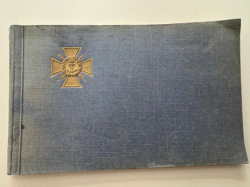 Carte memoriala cu marina din primul razboi mondial