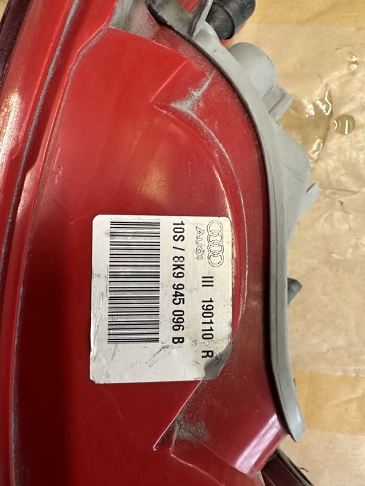 Audi A4 десен стоп 2011