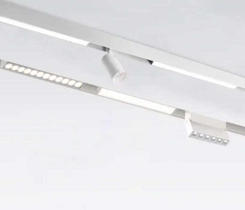 Белый магнитный освещение трек нет