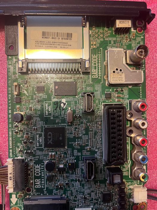 LG 42LB5500,42LF5800,43LH5100 счупени дисплей.