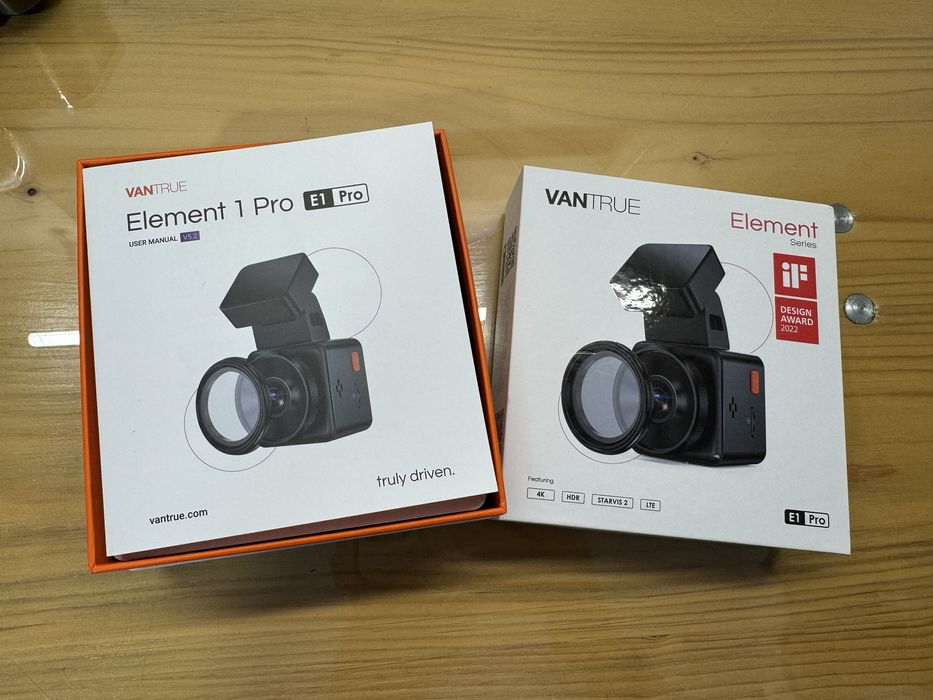 Camera auto Vantrue E1 PRO 4k GPS CPL