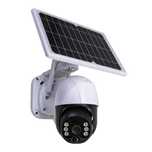 Camera supraveghere video cu panou solar 1080P Wi-Fi slot microSD