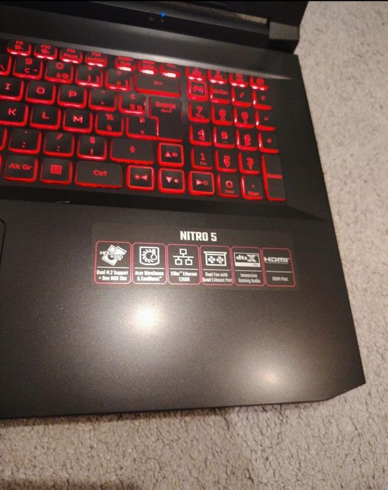 Acer Nitro 5 Gaming AMD Ryzen 5 560H 3,30GHz 24GB