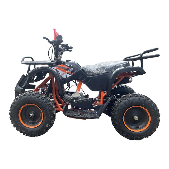 MiniATV copii jucarie motor benzina 2T 49cc RATE Garantie demaror