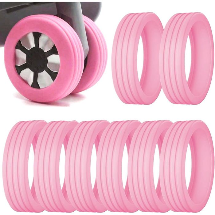 Protectie roti troller set 8 bucati