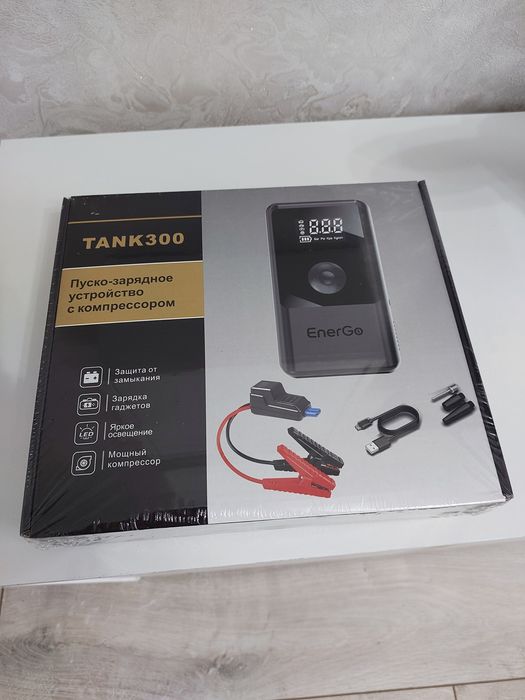 Пуско-зарядное устройство с компрессором