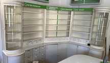 Mobila farmacie!Dulap-sifoner de farmacie-medical veche