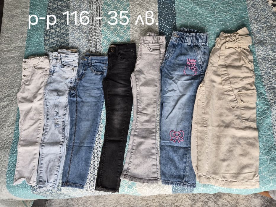 Дрехи за момиче размер 116