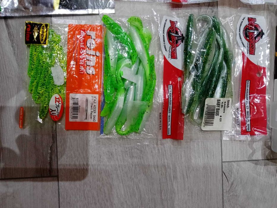 Naluci de pescuit salau, clean, biban