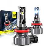 H7/ Leduri auto puternice / Model E2 / 100w / 15000LM /  - Promotie ‼️