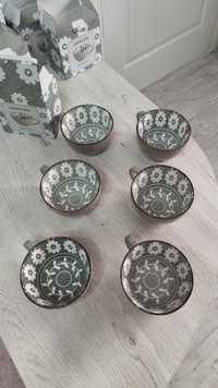 Набор новых керамических кружек (6 штук)